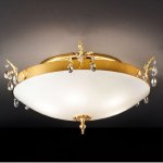 Потолочный светильник Masiero PRIMADONNA PL4 Oro Lucido CR