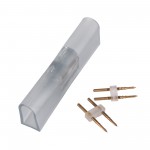 Переходник для неона LS001 220V 5050 RGB односторонний (10pkt) (PSL-02) Elektrostandard