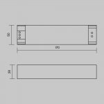 Блок питания Maytoni PSL005-100W-48V-IP20 Power Supply Magnetic