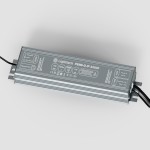 Диммируемый влагозащищенный источник стабилизированного напряжения LIGHTTECH (PSMS-D-IP 24200) для светодиодных лент или устройств с питанием 24В
