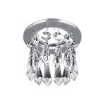 Светильник Gauss Brilliance PT003, Кристалл/Хром, Gu5.3 (PT003)