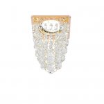 Светильник Gauss Brilliance PT008 Кристалл/Золото, Gu5.3