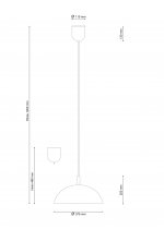 Lucia Tucci Palla 1090.1 bianco Светильник