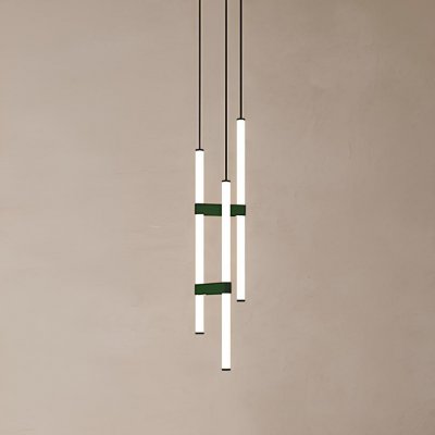 Подвесной светильник Paralela Vertical 6 black