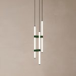 Подвесной светильник Paralela Vertical 6 black