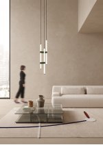 Подвесной светильник Paralela Vertical 6 black