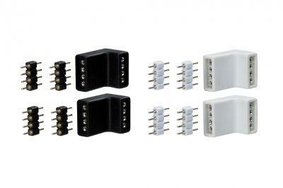 Paulmann 70334 FN YourLED Edge-Connector 4er-Pack Ws Sz