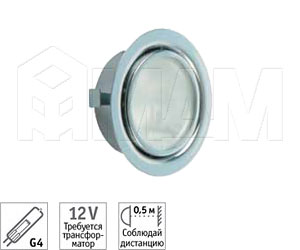 Встраиваемый светильник Paulmann 98827 Mecu