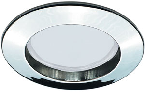 Paulmann 99480 Светильник встраиваемый Premium стационарный ESL 2x11W 230V GU10 51мм хром