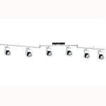 Paulmann 60236 SL Turn Stange 6x40W GU10 Sz/Chr