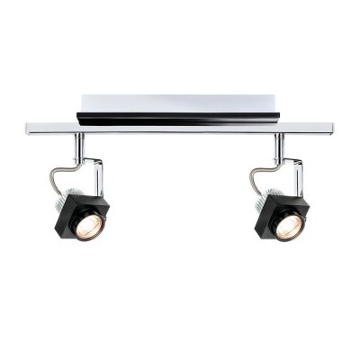 Paulmann 60257 SL Phase Stange 2x4W Schwarz Chrom Paulmann 60257 SL Phase Stange 2x4W Schwarz Chrom