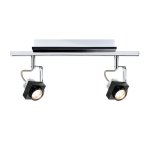 Paulmann 60257 SL Phase Stange 2x4W Schwarz Chrom