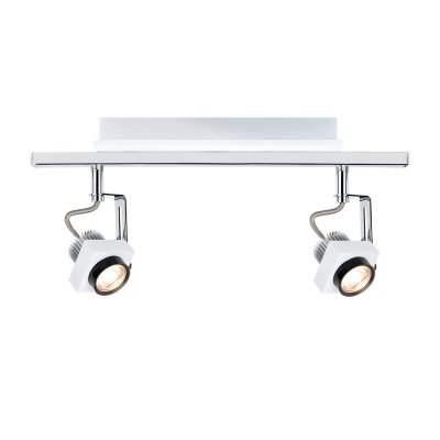 Paulmann 60261 SL Phase Stange 2x4W Weiss Chrom