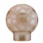 Paulmann 87562 Glas Tropfen Minihalogen Goldkrokoeis