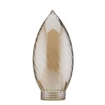 Paulmann 87570 Glas Kerze gedreht Minihalogen Gold