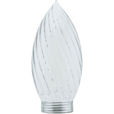 Paulmann 87571 Glas Kerze gedreht Minihalogen Klar