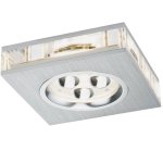 Paulmann 92539 Premium EBL Liro eckig LED 3x3W Alu-g