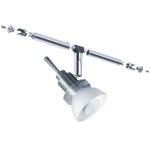 Paulmann 94017 Cветильник для струнной системы Verbier 1x35W GU4 12V железо шероховатое