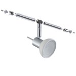 Paulmann 94045 Cветильник для струнной системы Sheela 1x35W GU5,3 12V сатин