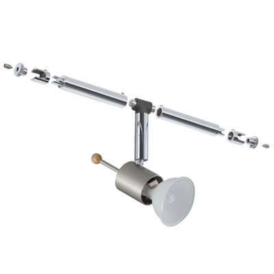 Paulmann 94047 Cветильник для струнной системы Sheela 1x35W GU5,3 12V сатин