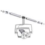 Paulmann 94053 Cветильник для струнной системы Mac2 1x35W GU5,3 12V храм матовый