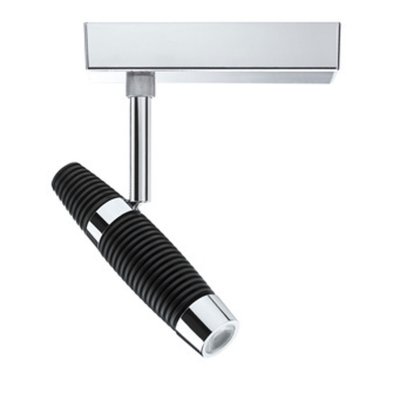 Paulmann 95113 URail L&E Spot Channel 1x10W Sz/Chr