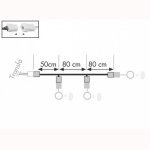 Кабель для 3 светильников 50/80/80 см Paulmann 97973