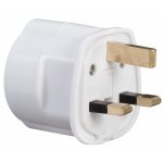 Paulmann 98475 Adapter f?r UK-Steckdose 230V Wei?