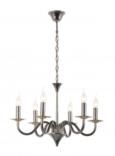 Подвесная люстра Arti Lampadari Pontone E 1.1.6 PB Подвесная люстра Arti Lampadari Pontone E 1.1.6 PB