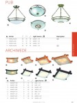 Светильник потолочный с деревом 300*300 2*E27 Arte lamp A6460PL-2BR ARCHIMEDE