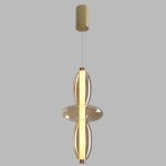 Светильник подвесной Crystallux QUASAR SP14W LED AMBER QUASAR