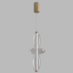 Светильник подвесной Crystallux QUASAR SP14W LED TRANSPARENT QUASAR