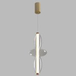 Светильник подвесной Crystallux QUASAR SP14W LED TRANSPARENT QUASAR