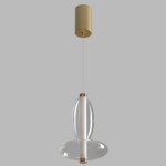 Светильник подвесной Crystallux QUASAR SP7W LED TRANSPARENT QUASAR