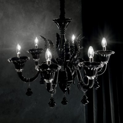 Ideal Lux RADETZKY SP6 NERO Светильник подвесной