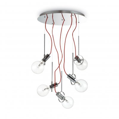 Подвесной светильник Ideal lux RADIO SP5 CROMO (141145)