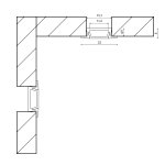Профиль алюминиевый SWG RC-2206 SWG RC-2206