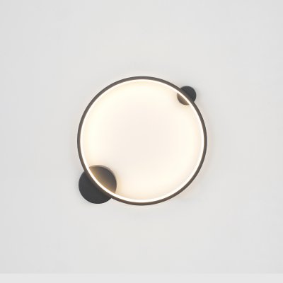 Светильник настенный бра Crystallux REAL AP18W LED BLACK REAL