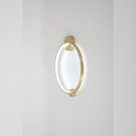 Светильник настенный бра Crystallux REAL AP18W LED BRASS REAL