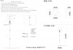 Торшер Crystal Lux RENATA PT1 GOLD (3591/601)