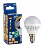Лампа светодиодная REV 32340 2 LED G45 Е14 7W 600Лм, 2700K, теплый свет