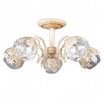 Светильник потолочный RIKI-CL60E27*5WH металл, стекло E27*5*60W