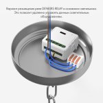 Двухканальное Wi-Fi реле-диммер 2 x 100 Вт Denkirs RL1004-DM