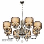 Подвесная люстра iLamp Mario RM16001/8 Хром