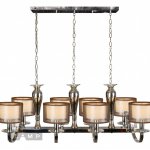 Подвесная люстра iLamp Mario RM16001/8P Хром