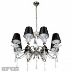Подвесная люстра iLamp Stella RM1684/8 Хром