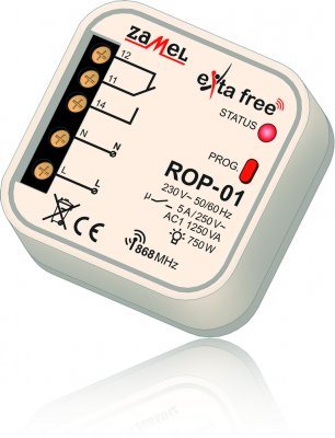 Zamel Приемник встраиваемый (1 канал) (ROP-01) Zamel Приемник встраиваемый (1 канал) (ROP-01)