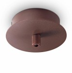 Сопутствующий товар Ideal lux ROSONE METALLO 1 LUCE ROUND MARRONE (203270)