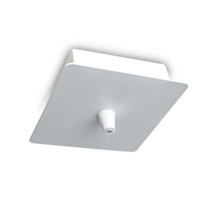 Сопутствующий товар Ideal lux ROSONE METALLO 1 LUCE SQUARE BIANCO (203232)