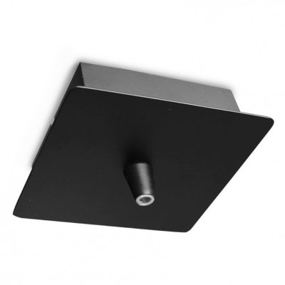Сопутствующий товар Ideal lux ROSONE METALLO 1 LUCE SQUARE NERO (203249)